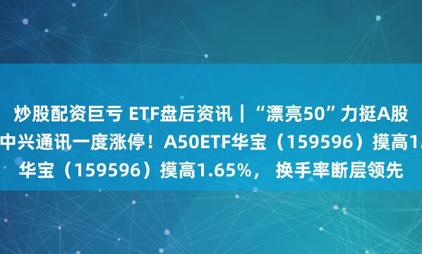 炒股配资巨亏 ETF盘后资讯｜“漂亮50”力挺A股！宁王茅台涨超2%，中兴通讯一度涨停！A50ETF华宝（159596）摸高1.65%， 换手率断层领先